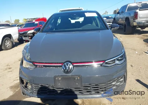 2023 Volkswagen Golf Gti 2.0T 40Th Anniversary Edition from USA, damaged, VIN WVW8A7CD4PW154094